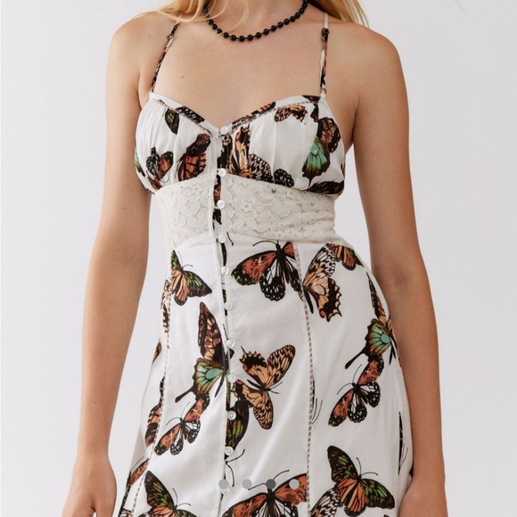 Silva Rayon Midi Slip Dress - Picture 2 of 4